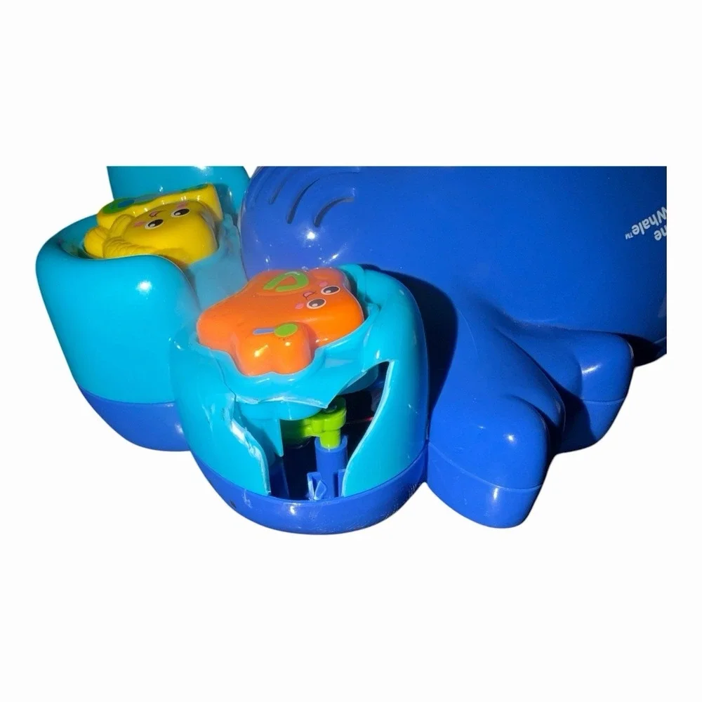 Rare 2013 VTech Bubbles The Learning Whale Bath Toy Bubble Blower Tested Read